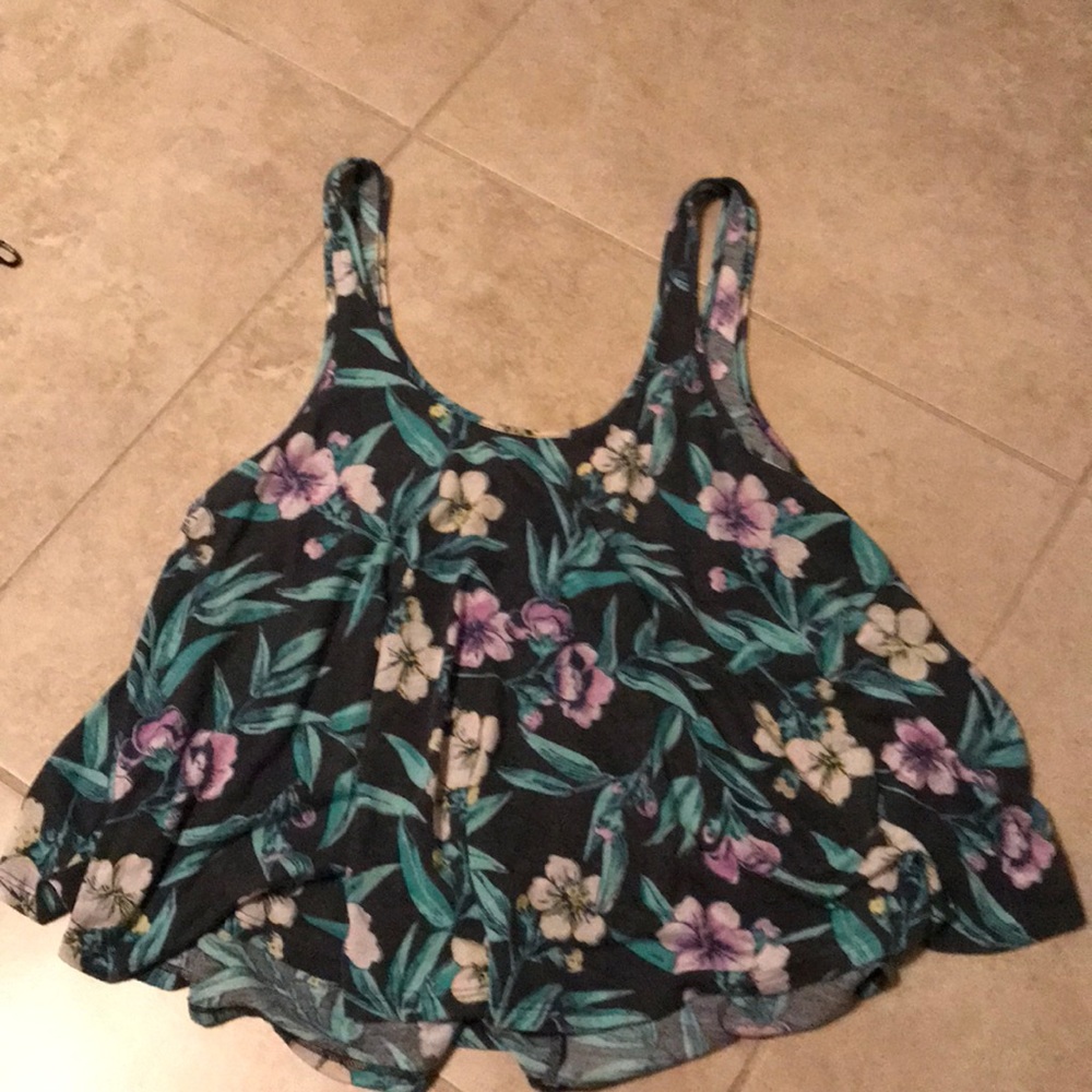 Floral tank top